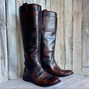 Frye Paige brown Tall Riding Boot
